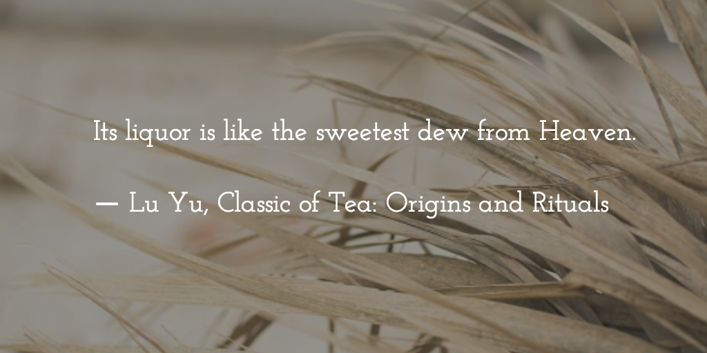 Lu Yu quote about Tea